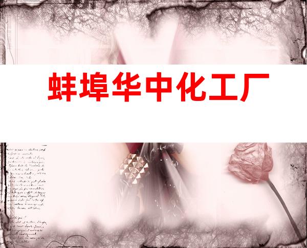 蚌埠华中化工厂